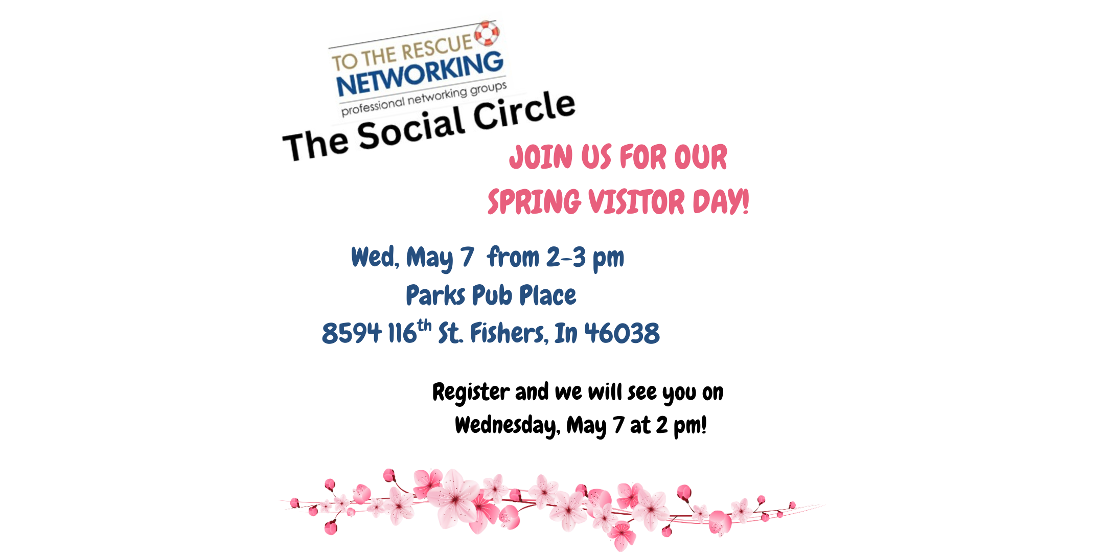 The Social Circle Spring  Visitor Day- Wed May 7, 2-3 pm, Parks Place Pub!