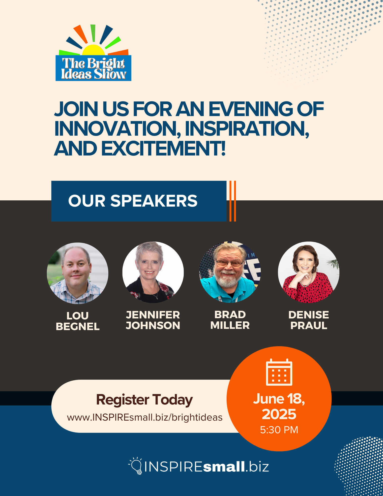June Bright Ideas Show - A Night of Inspiration and Networking- June 18, 2025!