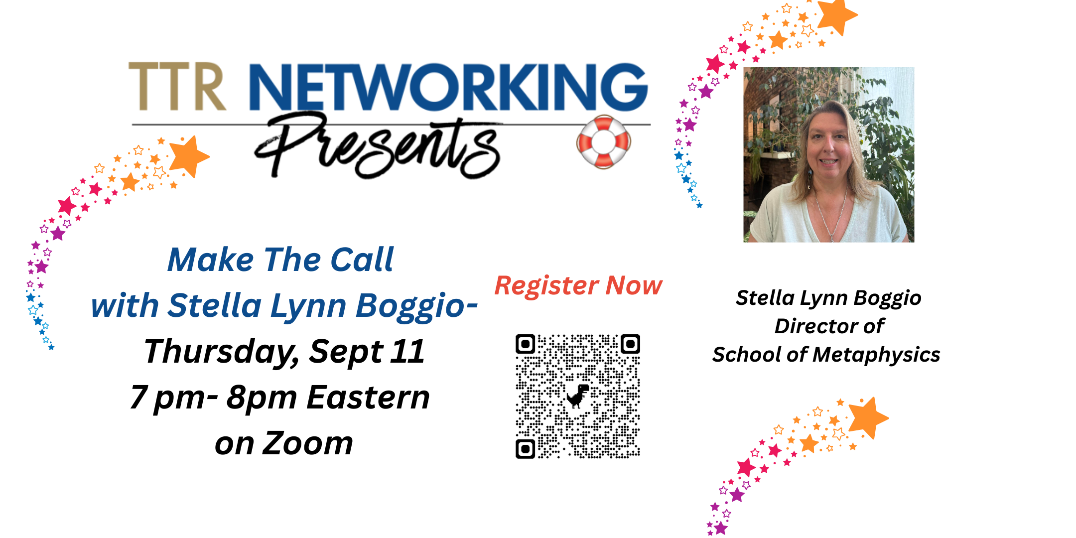 Make The Call with Stella Lynn Boggio, Director of the School of Metaphysics