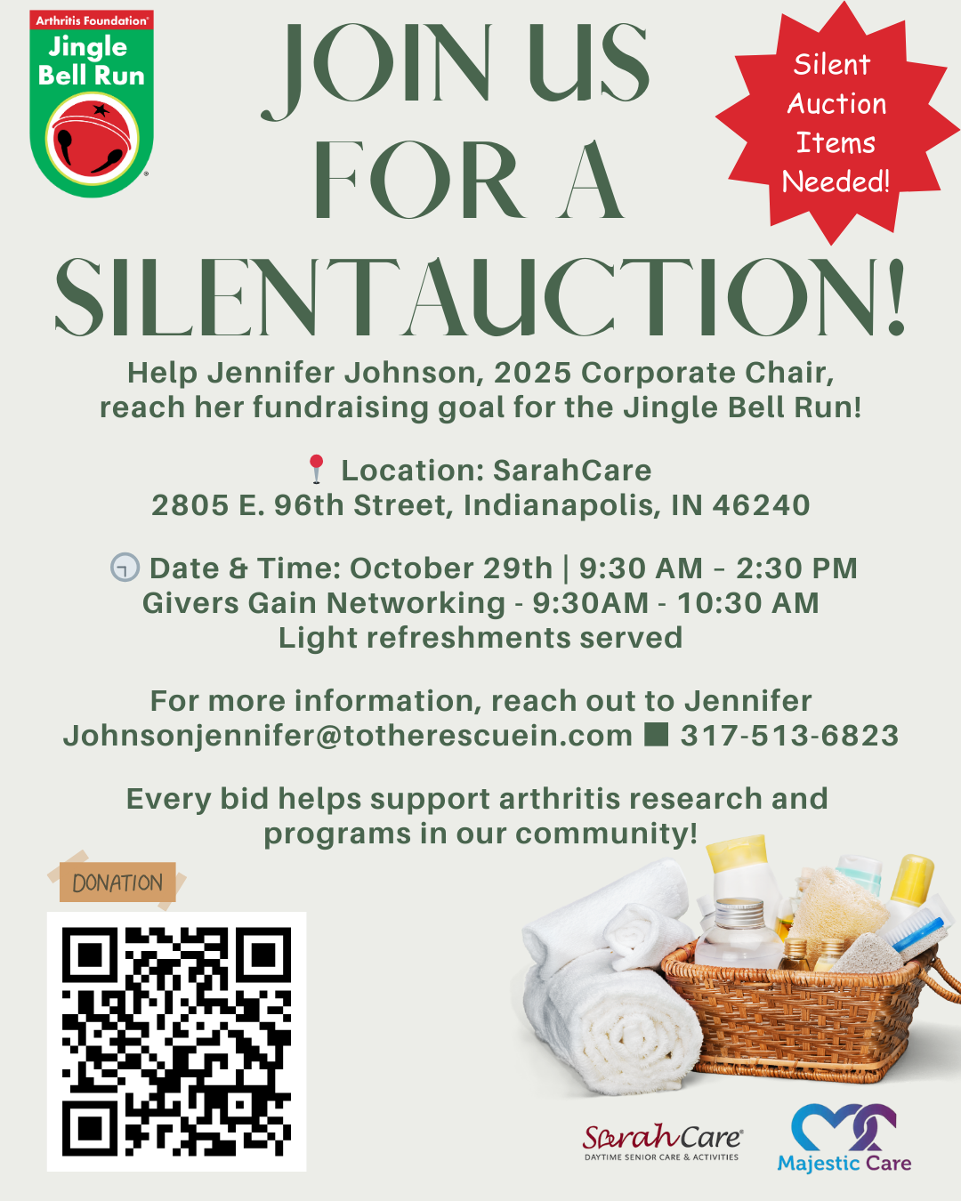 2025 Jingle Bell Run Corporate Chair & Fundraising Update!