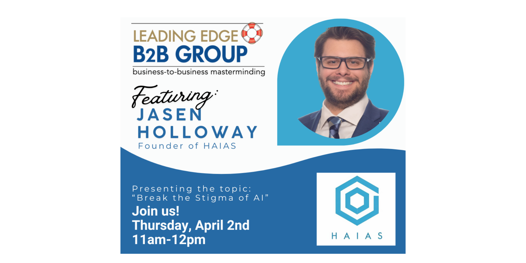 Break the Stigma of AI Featuring Jasen Holloway with HAIHA Solutions!